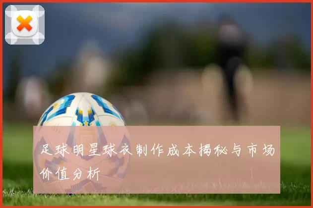 足球明星球衣制作成本揭秘与市场价值分析